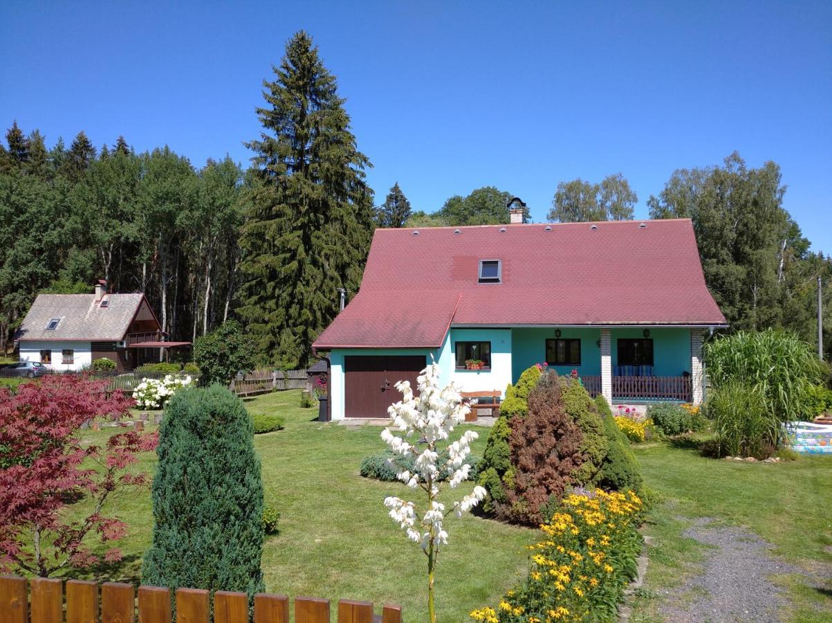 Chalupa Nove Hrabeci Villa Sluknov Bagian luar foto